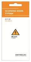 LABEL, WARNING, 25X21.9MM