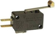 MICROSWITCH, SPDT, 11A, 277VAC, ROLLER LEVER