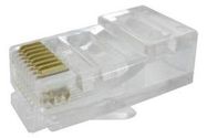 MODULAR CONN, 8P8C, RJ45 PLUG, CAT6