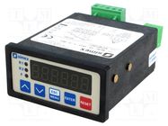 Counter: electronical; LED; pulses; -99999÷999999; supply; IP65 