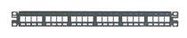 PATCH PANEL, CAT5E/CAT6, 24PORT, 1RACK U