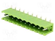 Pluggable terminal block; Contacts ph: 5mm; ways: 10; angled 90° XINYA