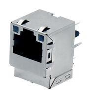 MAGJACK CONN, 8P8C, RJ45 JACK, 1X1 PORT