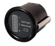 BATTERY INDICATOR, RED/YEL/GREEN, 60V