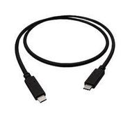 USB CABLE, 4.0 TYPE C PLUG-C PLUG, 1M