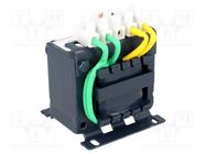 Transformer: mains; 50VA; 400VAC; 230V; Leads: terminal block; IP00 BREVE TUFVASSONS