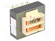 Transformer: mains; 4VA; 230VAC; 7.5V; 7.5V; 260mA; 260mA; IP00 INDEL