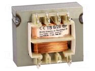 Transformer: mains; 6VA; 230VAC; 25V; 200mA; Leads: solder lugs INDEL