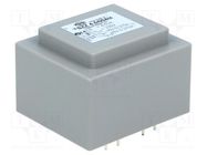 Transformer: encapsulated; 4.5VA; 230VAC; 6V; 6V; 370mA; 370mA; PCB INDEL