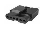 CONNECTOR HOUSING, PLUG, 6POS, 2.5MM