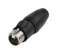 XLR CONN, RCPT, 8+2POS, CABLE