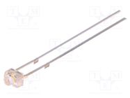 LED; 1.8mm; white warm; 1560mcd; 30°; Front: convex; No.of term: 2 OPTOSUPPLY