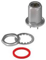 RF COAX CONN, N JACK, 50 OHM, PANEL