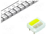 LED; white/blue; SMD; 3528,PLCC4; 2.8÷3.6/2.8÷3.6VDC; 120°; 20mA OPTOSUPPLY