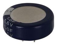 SUPERCAPACITOR, 1F, 5.5V, EDLC, COIN