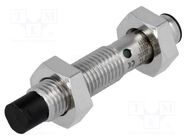 Sensor: inductive; OUT: PNP / NO; 0÷4mm; 10÷30VDC; M8; IP67; 200mA OMRON