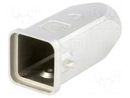 Enclosure for connectors: HDC; size 3A; for cable; Han-INOX; M20 HARTING