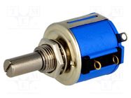 Potentiometer: shaft; multiturn; 1kΩ; 2W; ±5%; 6.35mm; linear; IP40 BOURNS