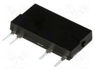 Relay: solid state; Icntrl max: 3mA; 3A; max.60VAC; max.60VDC; SIL4 PANASONIC