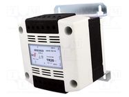 Transformer: mains; 630VA; 230VAC; 230V; Leads: terminal block DF ELECTRIC