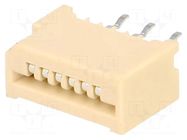 Connector: FFC/FPC; tinned; THT; PIN: 6; Contacts: copper; 1.25mm CONNFLY