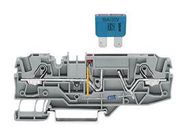 TERMINAL BLOCK, FUSE, 2POS, 20-8AWG