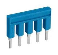 JUMPER, 10POS, 25A/800V, BLUE