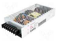 Power supply: switching; for building in,modular; 201W; 15VDC MEAN WELL