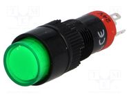 Switch: push-button; Pos: 2; SPDT; 0.5A/250VAC; 1A/24VDC; ON-(ON) ONPOW