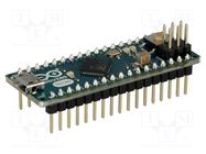 Dev.kit: Arduino; prototype board; Comp: ATMEGA32U4 ARDUINO