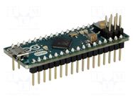 Dev.kit: Arduino; prototype board; Comp: ATMEGA32U4 ARDUINO