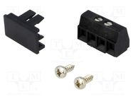 PCB terminal block; angled 90°; 3.81mm; ways: 2; on PCBs,screw PHOENIX CONTACT