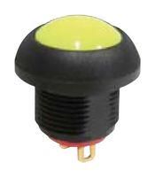 PUSHBUTTON SW, SPST, 0.4A, 32VAC, PANEL