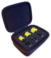 HOLE SAW KIT, 3PC, HSS, YELLOW