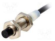 Sensor: inductive; OUT: PNP / NO; 0÷4mm; 12÷24VDC; M8; IP67; 200mA OMRON