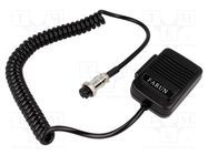 CB microphone; PIN: 6; XLR FARUN