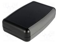 Enclosure: multipurpose; X: 79mm; Y: 117mm; Z: 33mm; 1553; ABS; black HAMMOND