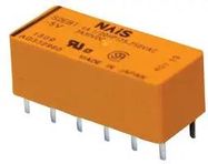 RELAY, DPST, 250VAC, 30VDC, 4A