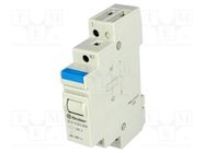 Relay: installation; monostable; NO; Ucoil: 24VDC; 22.21; 20A; IP20 FINDER