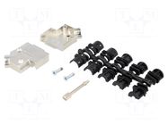 Enclosure for connectors: D-Sub; D-Sub 9pin,D-Sub HD 15pin ENCITECH