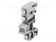 Holder; grey; L: 50.5mm; W: 9.5mm; H: 35.3mm; TS32,TS35 PHOENIX CONTACT