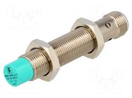 Sensor: inductive; OUT: PNP / NO; 0÷8mm; 10÷30VDC; M12; IP67; 200mA PEPPERL+FUCHS