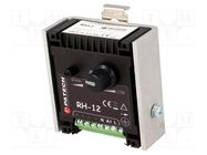 Voltage regulator; 195÷253VAC; for DIN rail mounting; IP20; 12A PATECH