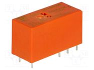 Relay: electromagnetic; DPDT; Ucoil: 5VDC; 8A; 8A/250VAC; 8A/30VDC TE Connectivity