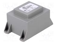 Transformer: encapsulated; 20VA; 230VAC; 9V; 2.22A; PCB; IP00 INDEL