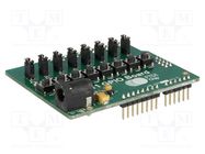 Dev.kit: FTDI; LED diode x8,button x8 FTDI