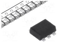 Diode: TVS array; 6.8V; 2.5A; 25W; SOT666; ESD NEXPERIA