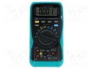 Digital multimeter; LCD; (6000); 2,5x/s; VAC: 0.1mV÷6V,60V,600V KYORITSU