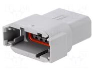 Connector: wire-wire; terminals, size 20; plug; male; ATM; PIN: 12 AMPHENOL