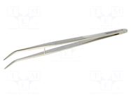 Tweezers; 150mm; for precision works; Blade tip shape: sharp BERNSTEIN